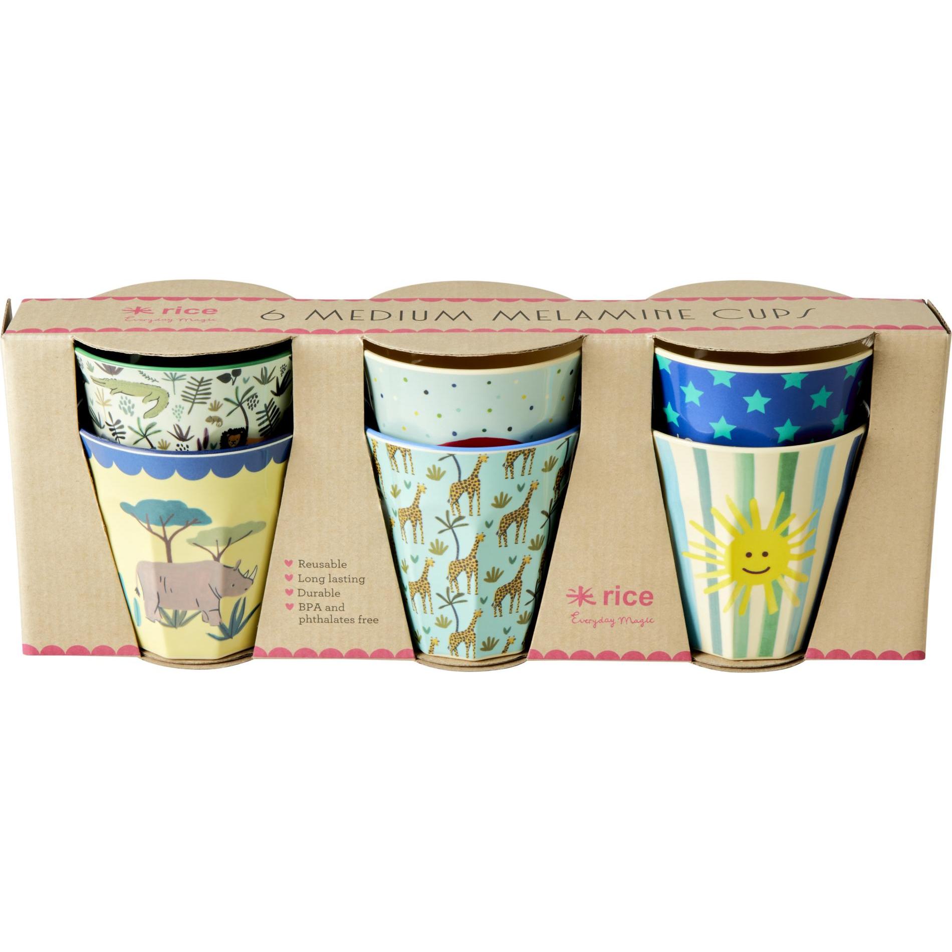 Rice, Kindergeschirr + Kinderbesteck, Small Melamine Kids Cups