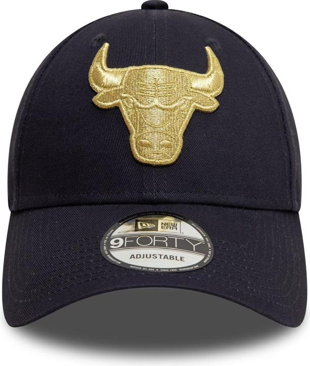 Produktbild New Era 9Forty Strapback Cap - METALLIC Chicago Bulls