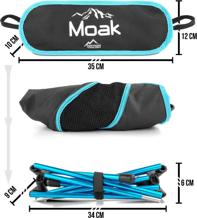 Image du produit Normani Ultraleichter Campingstuhl „Moak“