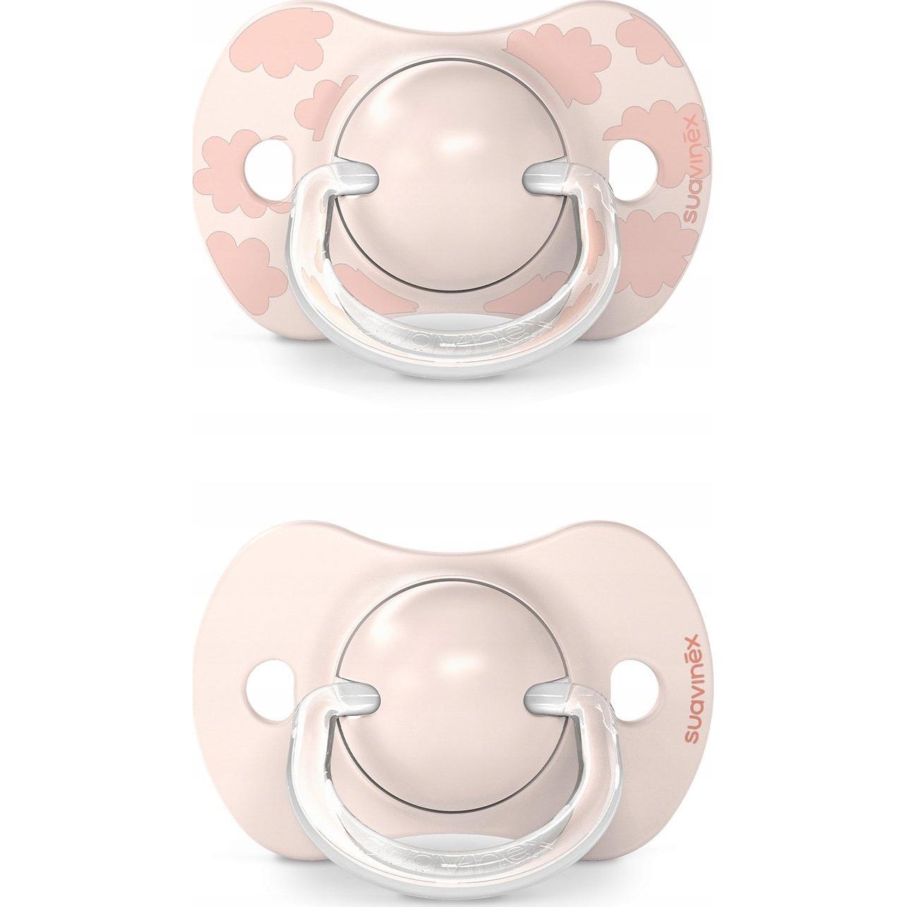 Suavinex, Nuggi, Fopspeenset (2 stuks) SX Pro Dreams 0-6M roze (2x, 0 - 6 Maanden)