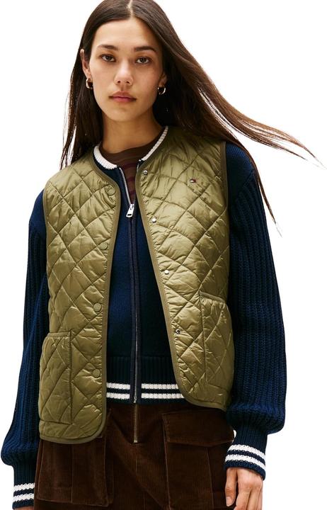 Actual product image Tommy Hilfiger Padded Regular Quilted Vest (S)