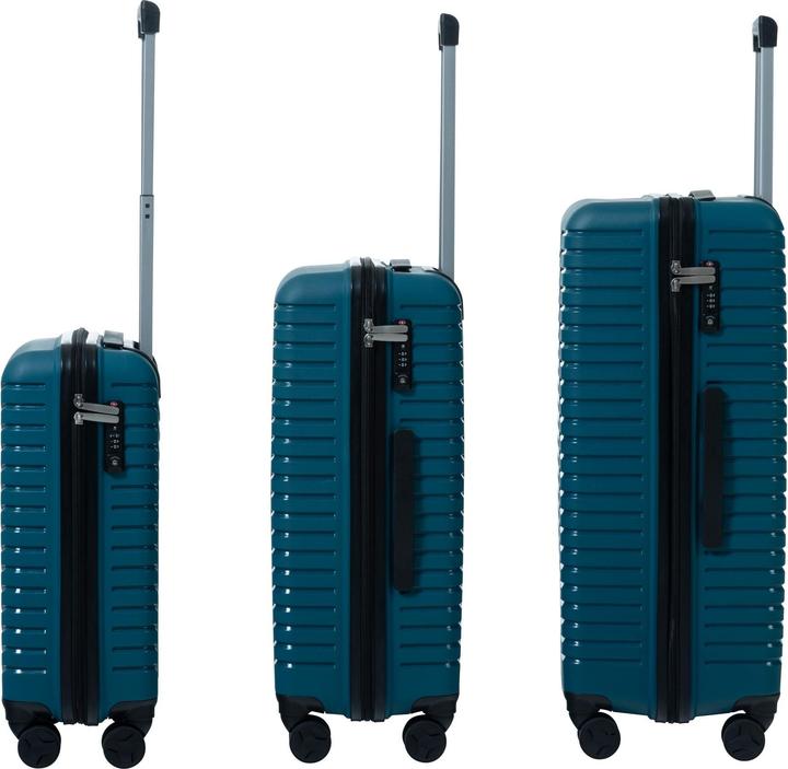 Actual product image Koor Reisekofferset Manila 3-teilig, Petrol, Kofferart (40 l)