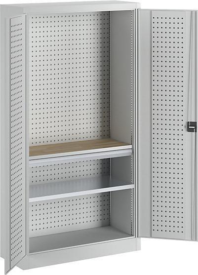 Actual product image kaiserkraft Tool cupboard with perforations (100 cm, 190 cm)
