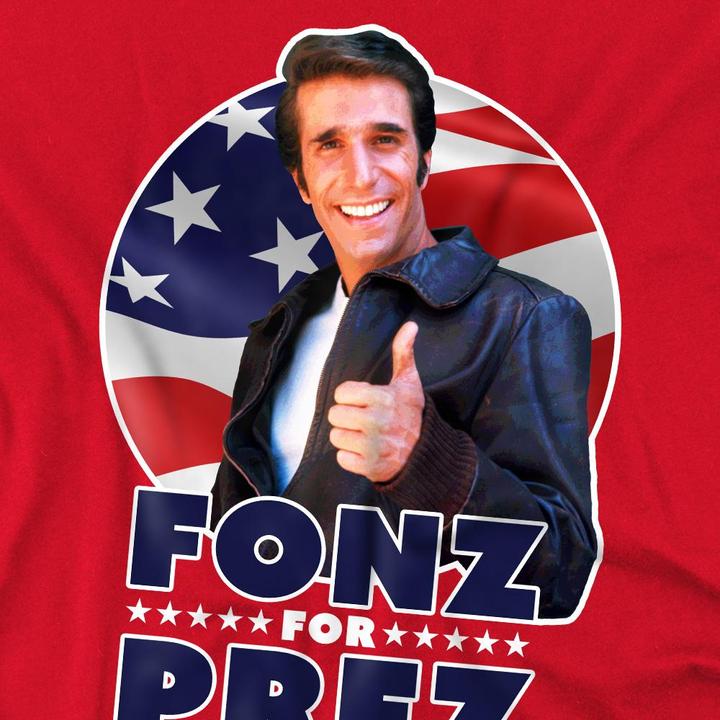 Produktbild Happy Days Fonz for Prez TShirt (3XL)