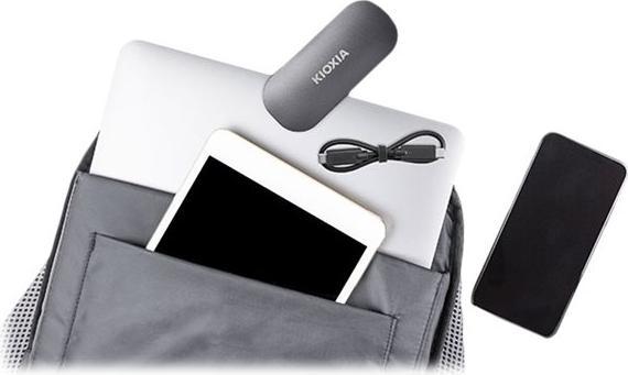 Actual product image Kioxia EXCERIA PLUS Portable SSD 1TB USB 3.2 Gen2 Type C (1000 GB)
