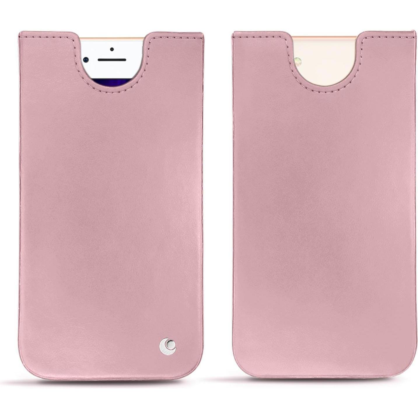 Noreve Lederschutzhülle (Apple iPhone 8), Smartphone Hülle, Rosa