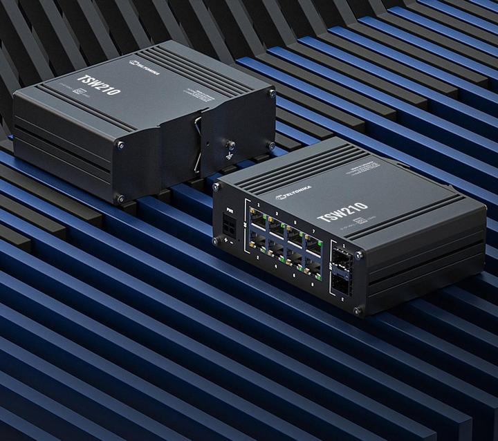 Image du produit Teltonika TSW210 Commutateur à 8 ports (10 ports)