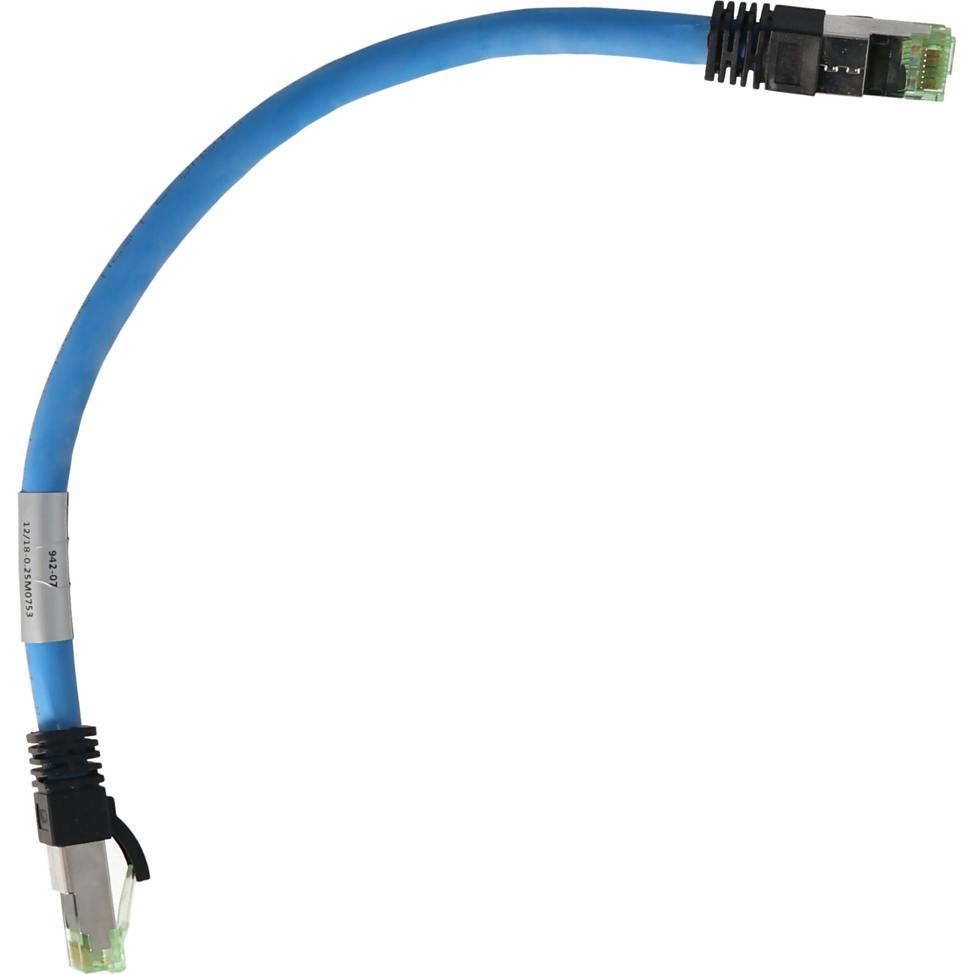 Thumbnail - Goobay CAT 8.1 Netzwerkkabel, S/FTP (PiMF), Blau (PiMF, CAT8.1, 30 m), Netzwerkkabel