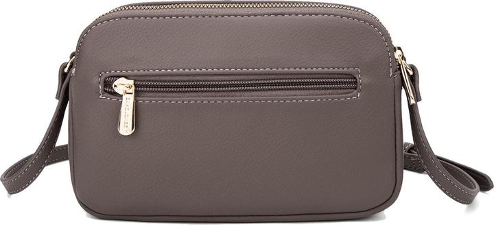 Image du produit David Jones **Damen Umhängetasche - Modell Erisma Lux - Pu Vegan Leder** - 21.0 X 13.0 X 5.0 Cm