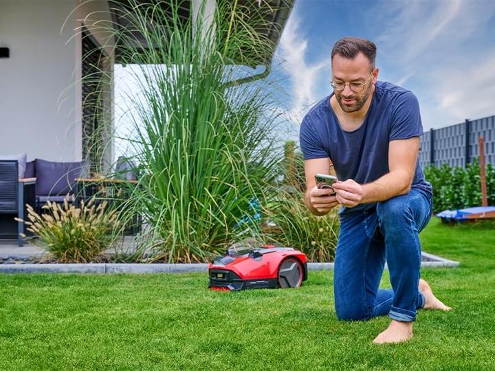 Actual product image Einhell Mähroboter FREELEXO CAM PLUS 600 (600 m², Boundary wire)