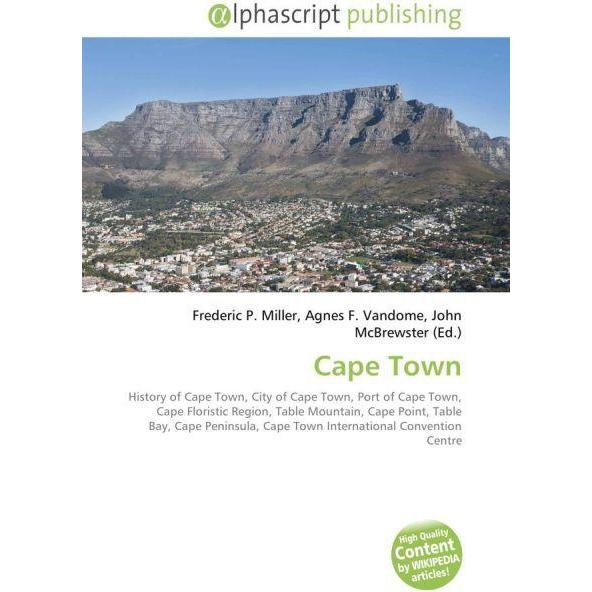 Cape Town, Fachbücher von Frederic P. Miller, John McBrewster, Agnes F. Vandome