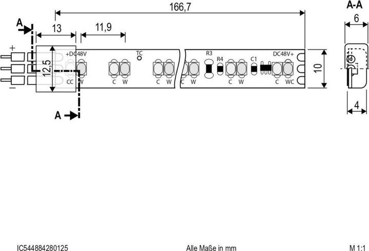 Actual product image EVN-Lichttechnik EVN LED strip light (Cold White, 500 cm, Indoor)