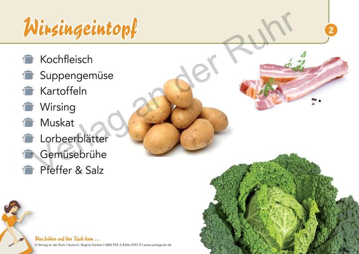 Produktbild Was früher auf den Tisch kam: Kochen mit Demenzkranken (Deutsch, Regine Stoltze, 2015)