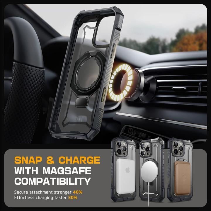 Actual product image Supcase Ub Grip Mag Magsafe Iphone 16 Pro Max Grey (Apple iPhone 16 Pro Max)