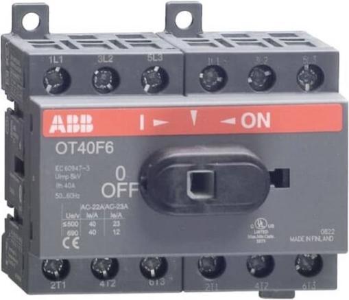 Actual product image ABB OT Pole Base Mounting Switch Disconnector - 40