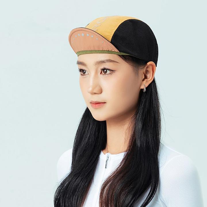 Produktbild Rockbros Cycling Cap with Visor, Helmet Cover - Yellow (56, 57, 58, 59, 60, 61)