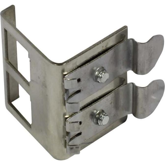 Synergy 21 Keystone Modulträger DIN Rail für 2xTP-Modul Hutschienenadapter (Keystone Modulhalter), Netzwerk Zubehör