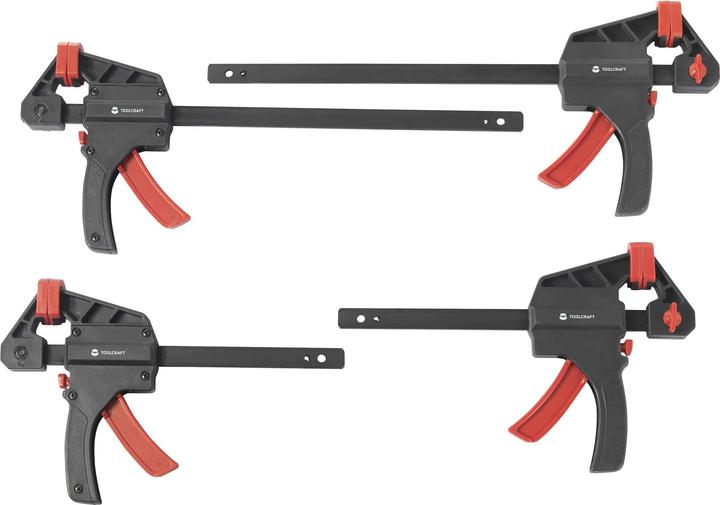 Produktbild Toolcraft Einhand-Spannzwinge (300 mm)