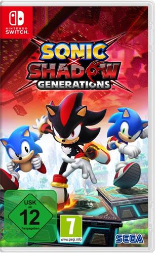 Actual product image Sega Sonic x Shadow Generations (Switch) (Switch, DE)
