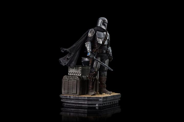 Produktbild Iron Studios Star Wars The Mandalorian Art Scale Statue 1/10 Din Djarin and Din Grogu 21 cm