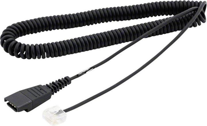 Actual product image Jabra Cable QD -> coiled Siemens Openstage