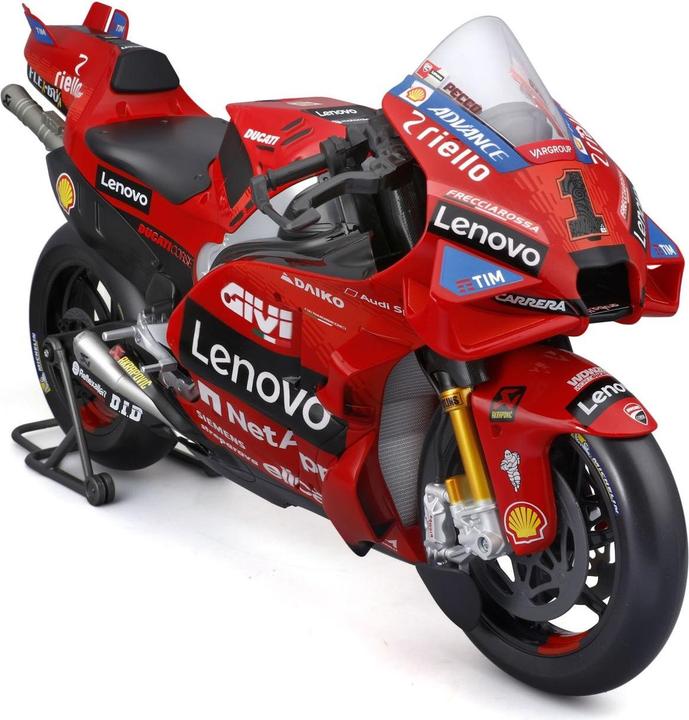 Image du produit Maisto MotoGP 1/6 Ducati Lenovo #63 Bagnaia 2024