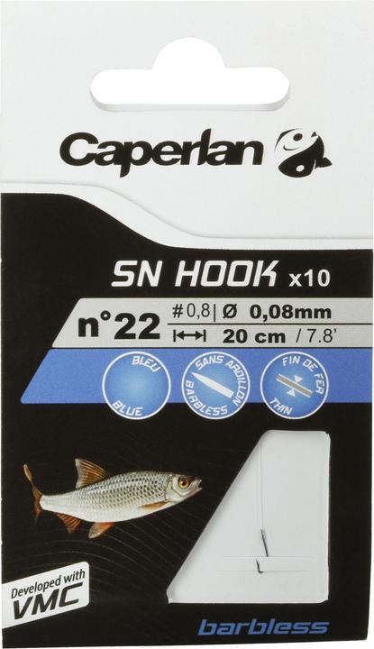 Actual product image Caperlan Leader hook without barb