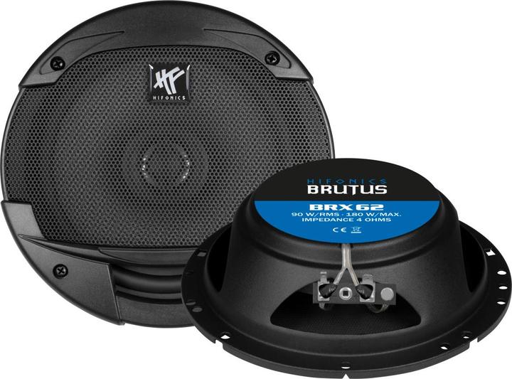 Produktbild Hifonics Brutus BRX62 16.5 cm 2 Wege Koaxsystem FLACH (180 W, 16.50 cm)