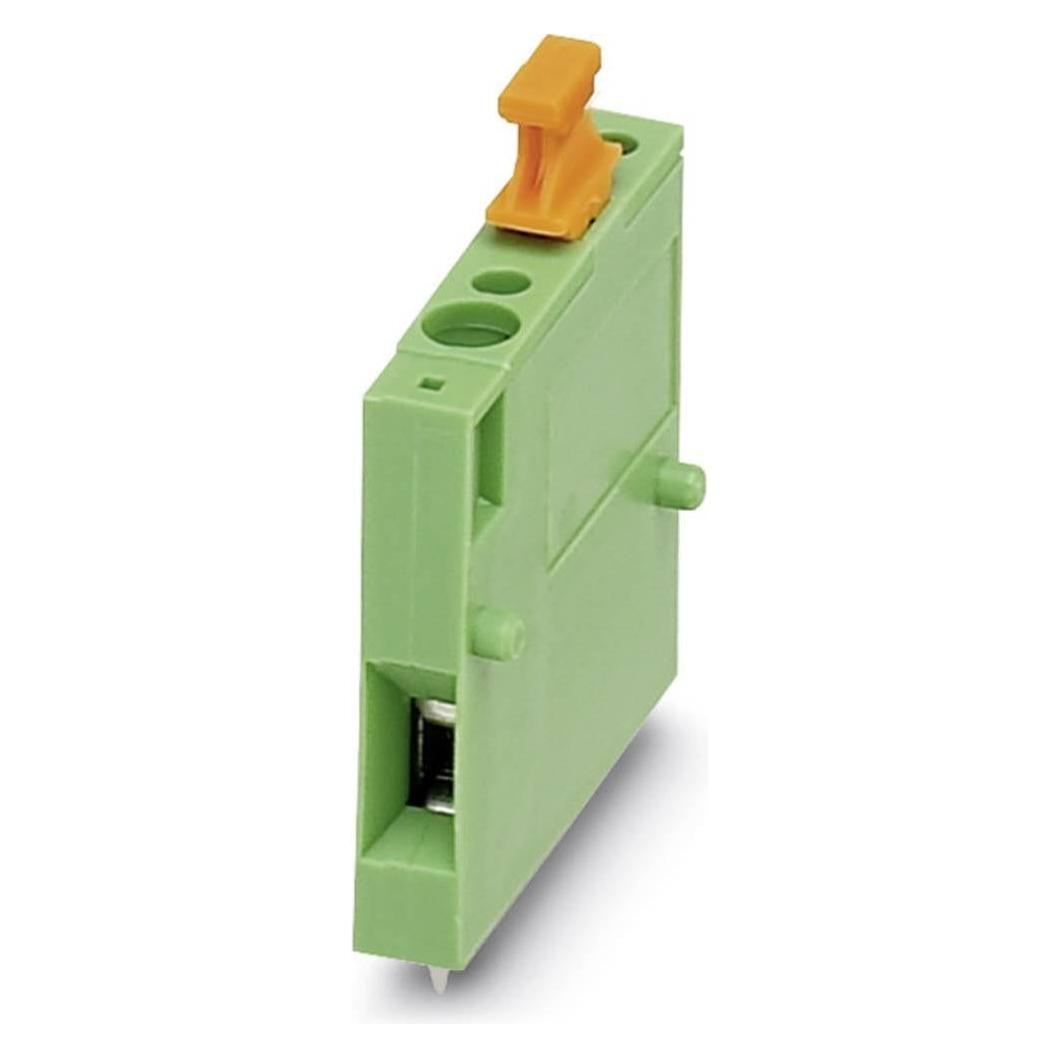 Phoenix Contact PHOE Leiterplatten-Anschlussklemme, Elektronikkabel + Stecker, Grün