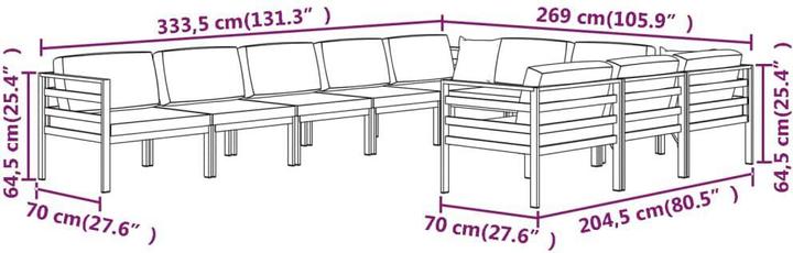 Produktbild vidaXL Andre