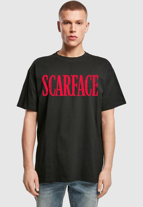 Produktbild Merchcode Scarface Distressed Logo Oversize Tee - 199053 (M)