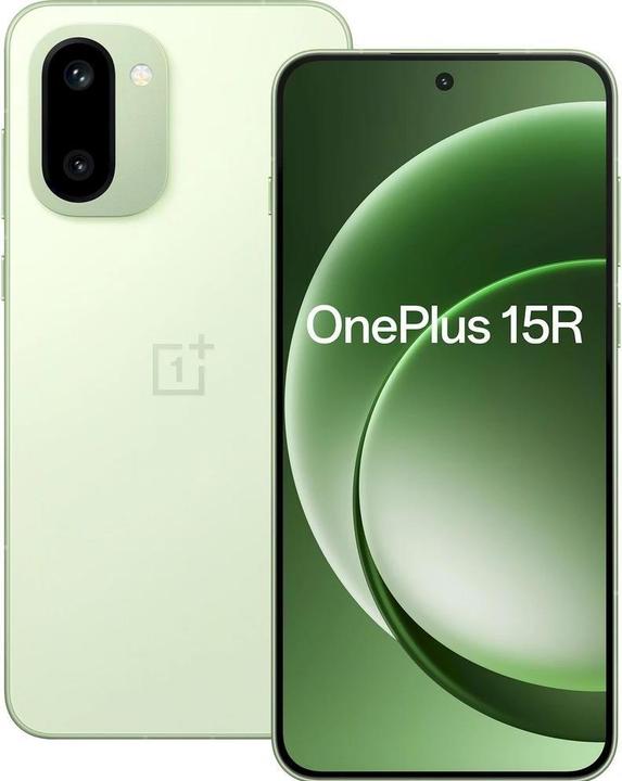 OnePlus 15R (256 GB, Mint Breeze, 6.83", Dual SIM, 5G)