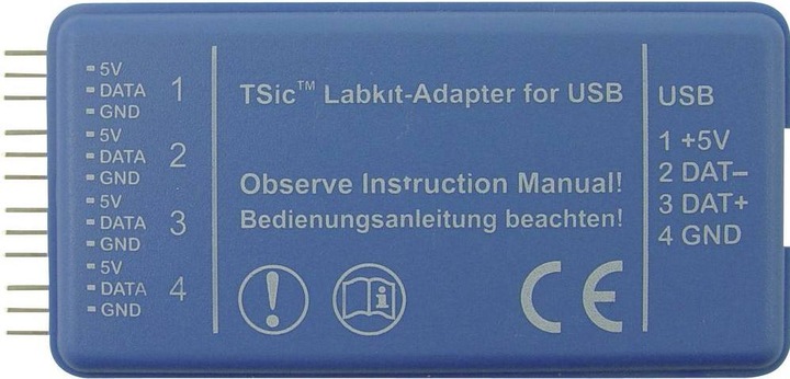 Actual product image B+B Thermo-Technik B & Technik Temperature Measurement System Labkit USB PC Adapter