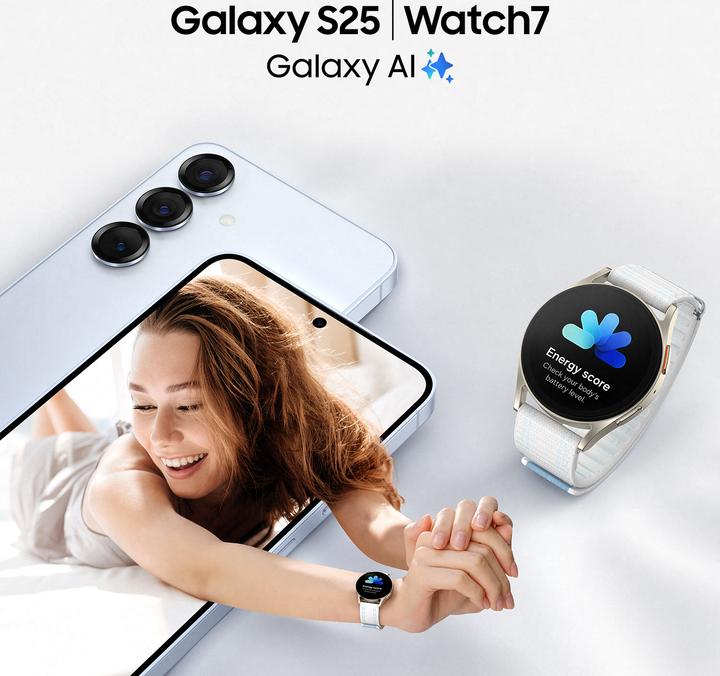 Produktbild Samsung Galaxy S25 (128 GB, Blue Black, 6.20", Dual SIM, 5G)