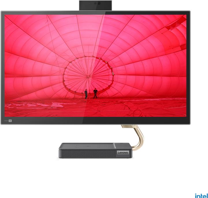 Produktbild Lenovo IdeaCentre AIO 5 (512 GB, 16 GB, Intel Core i7-11700T, GeForce RTX 3050)