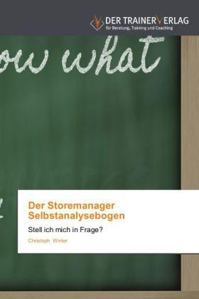 Produktbild Der Storemanager Selbstanalysebogen (Deutsch, Christoph Winter, 2014)