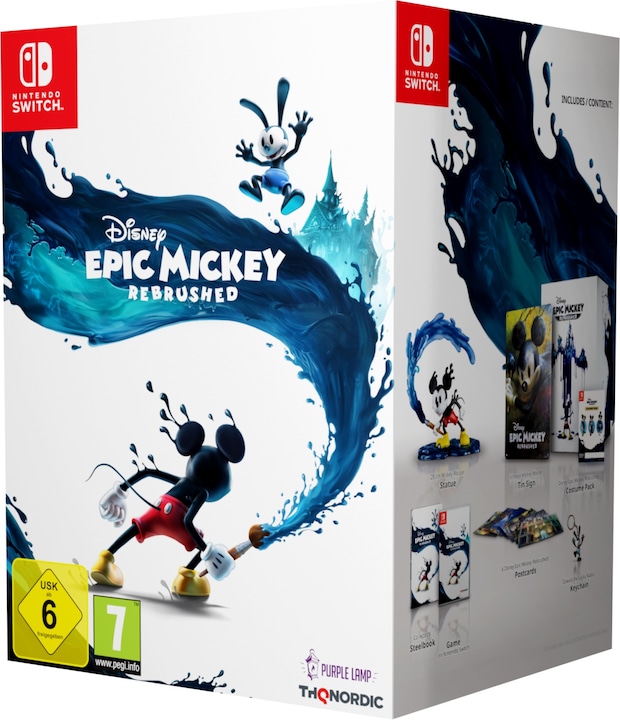 Actual product image THQ Disney Epic Mickey: Rebrushed Collector's Edition (Switch, Switch Lite, Switch OLED, DE, FR, IT)