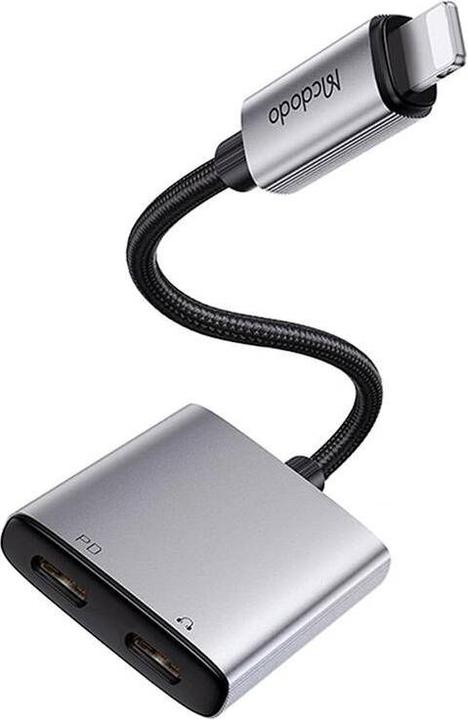 Produktbild Mcdodo 2in1 Audio Adapter CA-5560 2in1 Lightning to 2x Lightning (Lightning, 2x Lightning)