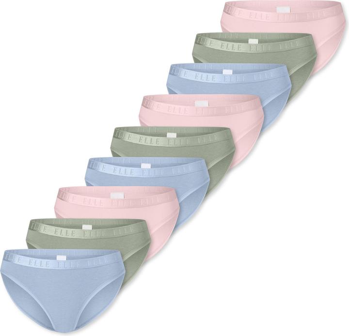 Azzurro, Rosa, Verde chiaro