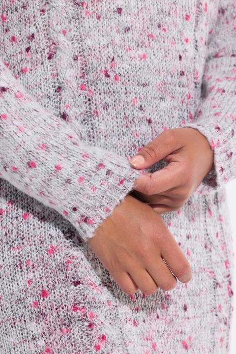 Immagine prodotto Janet & Joyce Pullover, Classic Fit, Noppengarn, Zopfmuster (58)