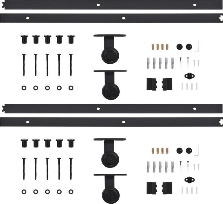 Produktbild vidaXL Schiebetüren-Set