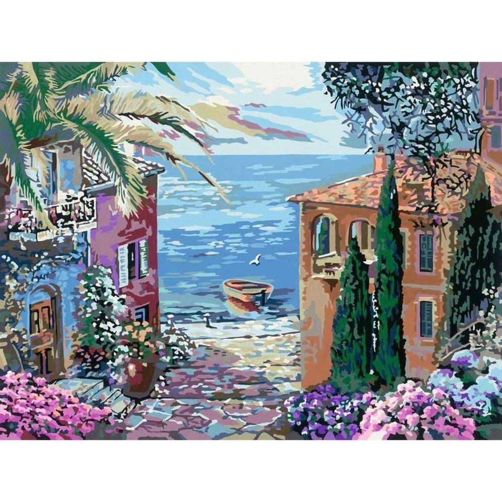 Thumbnail - Ravensburger CreArt Mediterranean Landscape