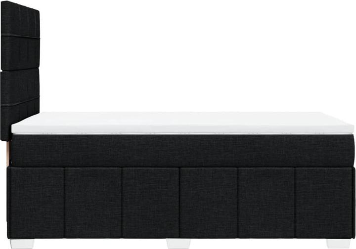 Actual product image vidaXL Bo x springbett mit Matratze 100 x 200 cm Stoff (100 x 200 cm)