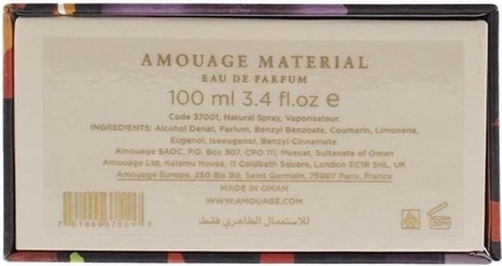 Amouage Material Eau De Parfum 100ml (Eau de Parfum, 100 ml)