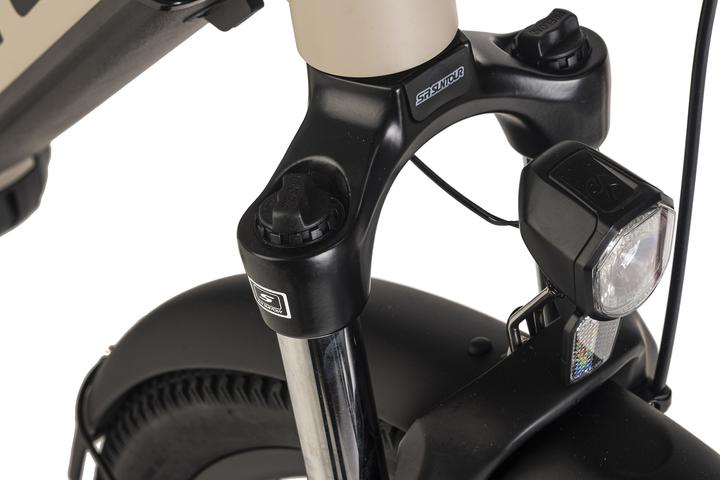 Produktbild Adore E-SUV 27,5" Alu Trekkingfahrrad STX-600 Mittelmotor 60NM / 15Ah Desert Sand matt (53 cm)