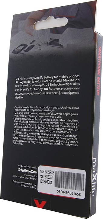 Produktbild Maxlife Akku für Samsung S9 Plus EB-BG965ABE 3500mAh
