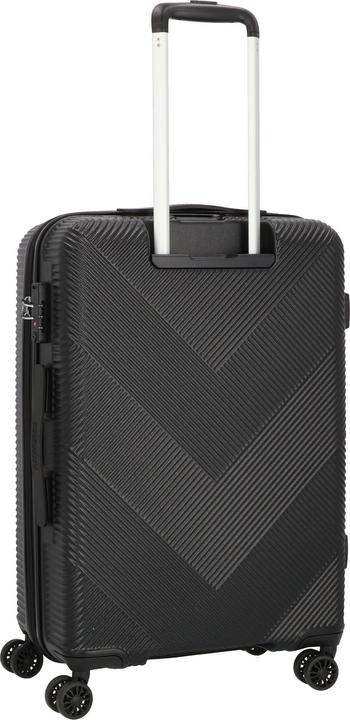 Actual product image American Tourister Exoline 4-wheel suitcase set, 3-piece with stretch fold (207 l)