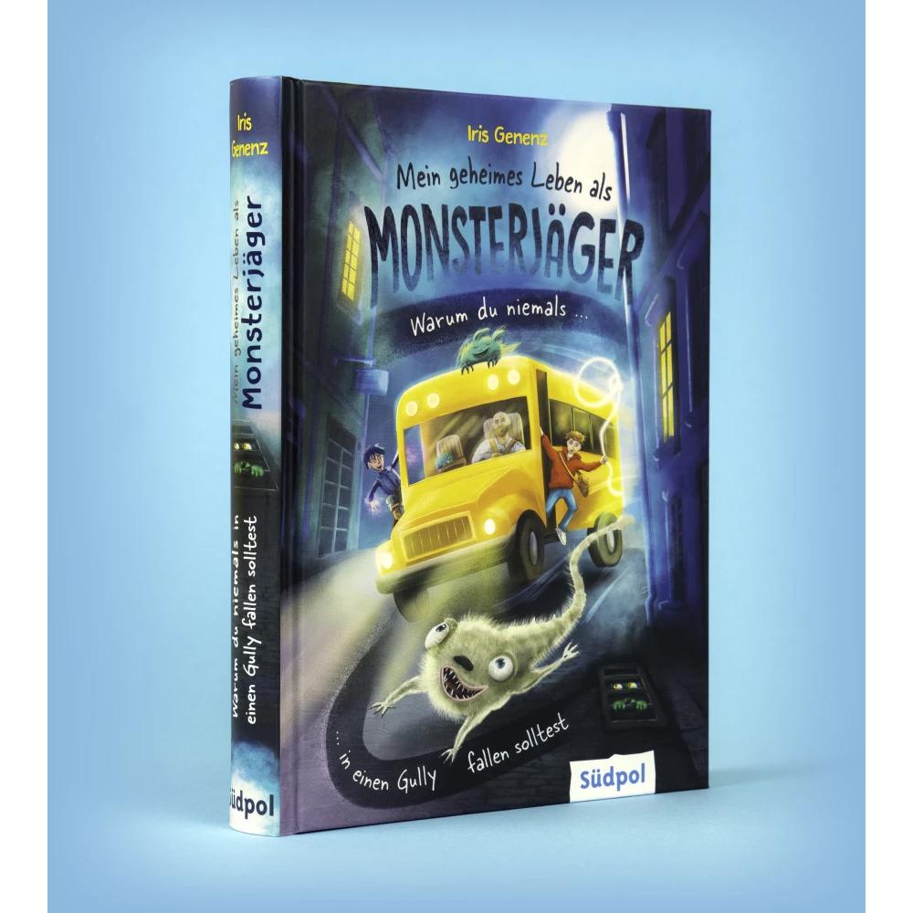 Thumbnail - Mein geheimes Leben als Monsterjäger - Warum du niemals in einen Gully fallen solltest, Kinderbücher von Iris Genenz, Co...