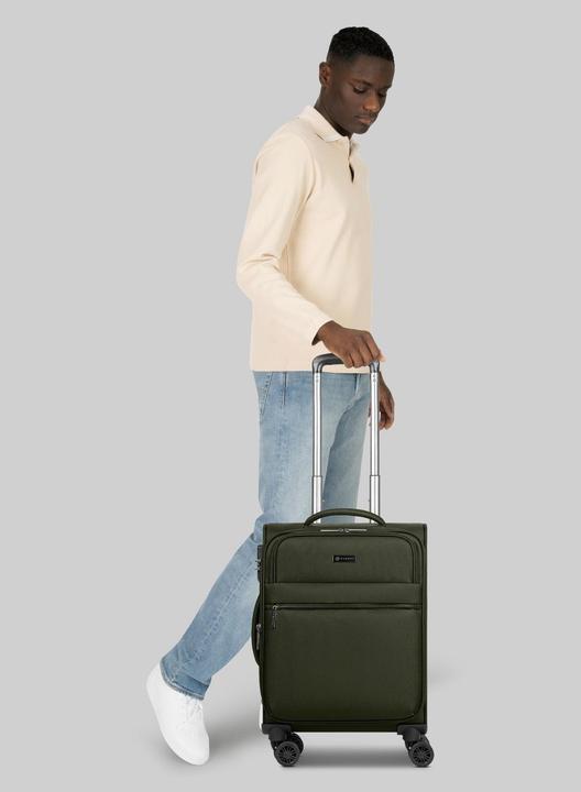 Produktbild Bugatti Valencia Soft 4 Rollen Kabinentrolley S 54.5 cm mit Dehnfalte (35 l)