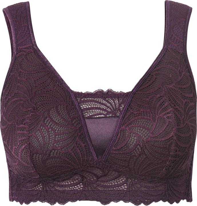 Produktbild Ulla Popken Bralette, Spitze, ohne Bügel, Cup B - F (100 B)